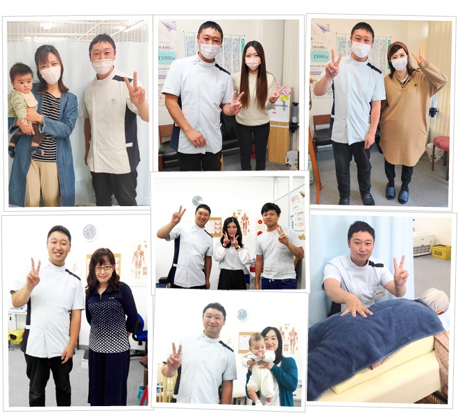 春日部市の整体 姿勢改善 お客様の写真